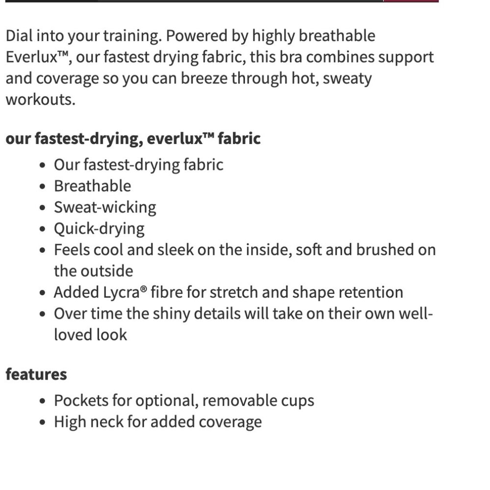 Lululemon Wunder Train Longline Bra Foil *Medium Support, C/D Cup Radiate Foil 4 - Picture 4 of 4